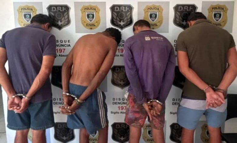 Polícia prende quatro investigados por furtos de condensadores de ar-condicionado em Patos 1 prisao patos 071026