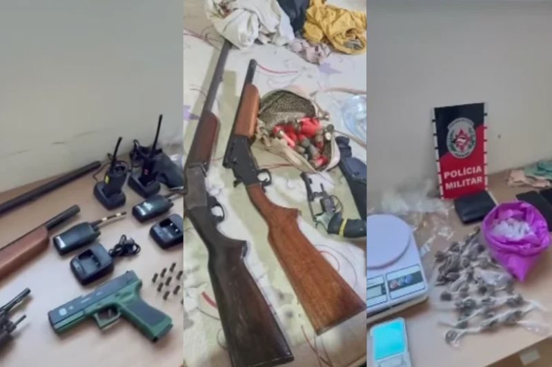 Quatro suspeitos são presos após fazerem duas crianças reféns em Santa Luzia 24 prisao santa luzia 211026