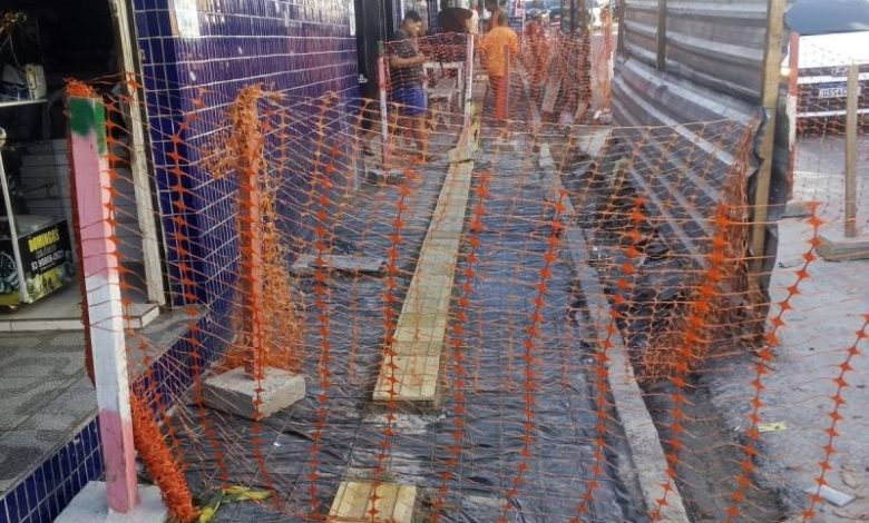 Obra de recuperação do Centro Comercial de Passagem entra na fase final 1 reforma ccp