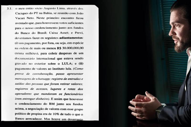 Revista Veja: Vorcaro relata repasses para filme sobre Lula em troca de negócios com fundos; PT reage e classifica caso como "peça eleitoral" 34 vorcaro veja