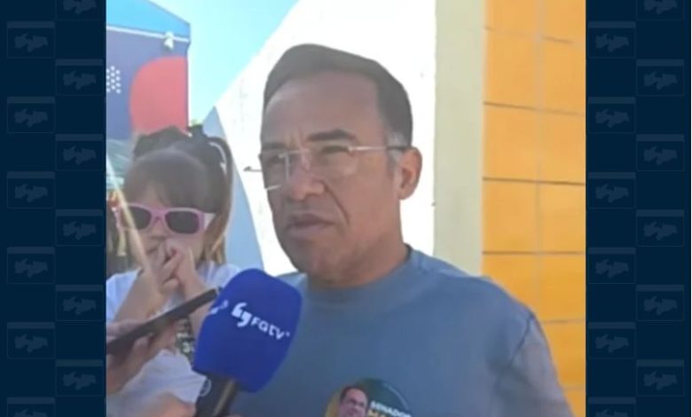 Major Fábio vota em Cabedelo e diz esperar resultado superior ao indicado pelas pesquisas 1 voto major fabio 041026