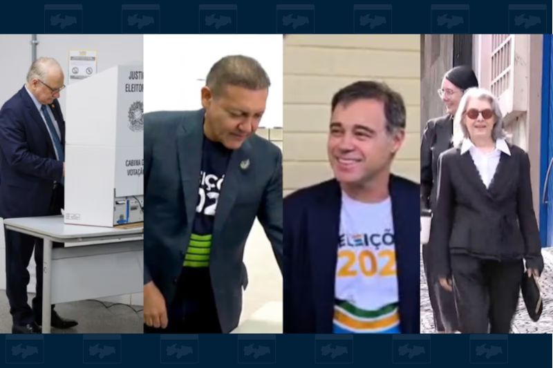 Eleições 2026: ministros do STF votam em diferentes regiões do país 30 votos ministros stf 041026
